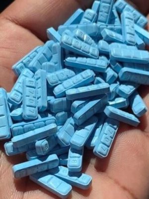 blue xanax bars